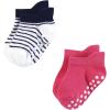 imageHudson Baby Unisex Baby NonSkid NoShow SocksPink
