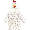 imageHudson Baby Unisex Baby Plush Bathrobe and Toy SetRooster