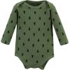 imageHudson Baby Unisex Baby Thermal Long Sleeve Bodysuits SnowflakeBear Tree
