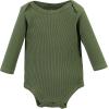imageHudson Baby Unisex Baby Thermal Long Sleeve Bodysuits SnowflakeSage Dinosaur