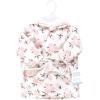 imageHudson Baby Unisex BabyMink with Faux Fur Lining Pool and Beach Robe CoverupsNeutral Pink Floral