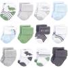 imageHudson Baby Unisex Cotton Rich Baby Terry Socks 24PackBoy Dino