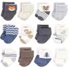 imageHudson Baby Unisex Cotton Rich Baby Terry Socks 24PackBoy Woodland