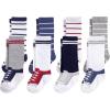 imageHudson Baby Baby Girls Cotton Rich Kneehigh SocksSneaker Blue Red
