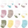 imageHudson Baby Unisex Baby Cotton Rich Newborn and Terry SocksGreen