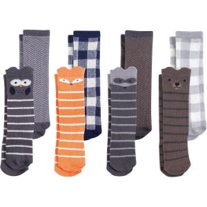 imageHudson Baby Baby Girls Cotton Rich Kneehigh SocksForest Boy