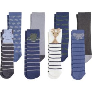 imageHudson Baby Baby Girls Cotton Rich Kneehigh SocksSafari Boy