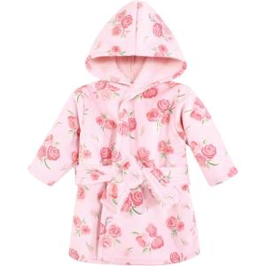 imageHudson Baby Unisex BabyMink with Faux Fur Lining Pool and Beach Robe CoverupsBlush Rose