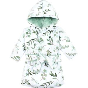 imageHudson Baby Unisex BabyMink with Faux Fur Lining Pool and Beach Robe CoverupsEucalyptus