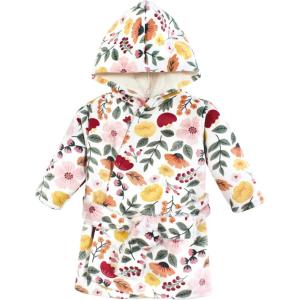 imageHudson Baby Unisex BabyMink with Faux Fur Lining Pool and Beach Robe CoverupsFall Botanical