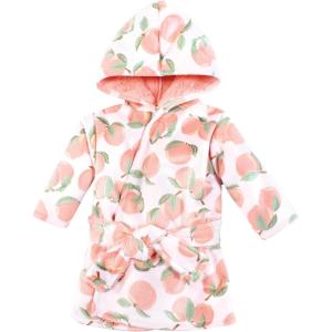 imageHudson Baby Unisex BabyMink with Faux Fur Lining Pool and Beach Robe CoverupsPeach