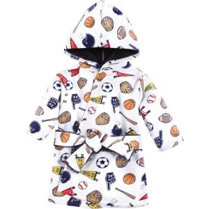 imageHudson Baby Unisex BabyMink with Faux Fur Lining Pool and Beach Robe CoverupsSports Fan