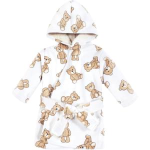 imageHudson Baby Unisex BabyMink with Faux Fur Lining Pool and Beach Robe CoverupsTeddy Bears