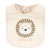 imageHudson Baby Infant Girl Cotton Bibs Plum Wildflower One SizeBrave Lion