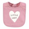 imageHudson Baby Infant Girl Cotton Bibs Plum Wildflower One SizeHello Gorgeous
