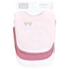 imageHudson Baby Infant Girl Cotton Terry Drooler Bibs with Fiber Filling Cutest Family One SizeCutest Family