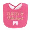 imageHudson Baby Infant Girl Cotton Terry Drooler Bibs with Fiber Filling Cutest Family One SizeMy Mama