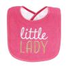 imageHudson Baby Infant Girl Cotton Terry Drooler Bibs with Fiber Filling Cutest Family One SizeMy Mama