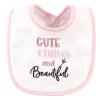 imageHudson Baby Unisex Baby Cotton and Polyester Bibs Moon And Back One SizeCute  Kind and Beautiful
