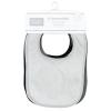 imageHudson Baby Unisex Baby Rayon from Bamboo Bib with Waterproof Lining 10pk Gray White One SizeGray White