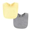 imageHudson Baby Unisex Baby Rayon from Bamboo Bib with Waterproof Lining 10pk Gray White One SizeMint Orange