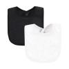 imageHudson Baby Unisex Baby Rayon from Bamboo Bib with Waterproof Lining 10pk Gray White One SizePink Black