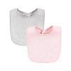 imageHudson Baby Unisex Baby Rayon from Bamboo Bib with Waterproof Lining 10pk Gray White One SizePink Yellow