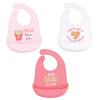 imageHudson Baby Unisex Baby Silicone Bibs Fancy One SizeFries Before Guys