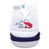 imageHudson Baby Unisex Baby Silicone Bibs Fancy One SizeSeafood