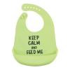 imageHudson Baby Unisex Baby Silicone Bibs Fancy One SizeYellow Hangry