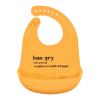 imageHudson Baby Unisex Baby Silicone Bibs Fancy One SizeYellow Hangry
