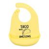 imageHudson Baby Unisex Baby Silicone Bibs Fancy One SizeYellow Hangry