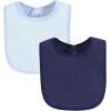 imageHudson Baby Unisex BabyDrooler Bib with Waterproof LiningBlue Lime