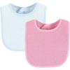 imageHudson Baby Unisex BabyDrooler Bib with Waterproof LiningPink Yellow