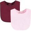 imageHudson Baby Unisex BabyDrooler Bib with Waterproof LiningPink Yellow