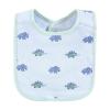 imageHudson Baby Unisex Cotton Bibs Pastel Dino One Size