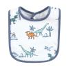 imageHudson Baby Unisex Cotton Bibs Pastel Dino One Size