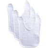 imageHudson Baby Organic Bibs 3PackWhite
