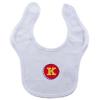 imageHudson Baby Personalized Initial Bib K Boy RedYellow