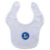 imageHudson Baby Personalized Initial Bib L Boy BlueYellow