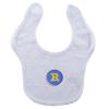 imageHudson Baby Personalized Initial Bib R Boy BlueYellow