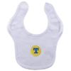 imageHudson Baby Personalized Initial Bib T Boy BlueYellow
