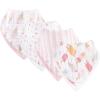 imageHudson Baby Unisex Baby Muslin Cotton Bandana BibsIce Cream