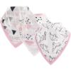 imageHudson Baby Unisex Baby Muslin Cotton Bandana BibsPaper Birds