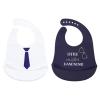 imageHudson Baby Unisex Baby Silicone Bibs Fancy One SizeLittle Mister Handsome