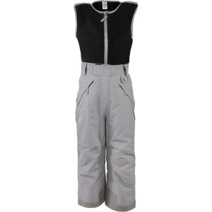 imageHudson Baby unisex Snow Bib OverallsSolid Charcoal