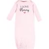 imageHudson Baby Baby Cotton GownsGirl Mommy Pink Navy