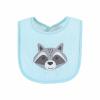 imageHudson Baby Unisex Baby Cotton Terry Drooler Bibs with Fiber Filling Girl Fox One SizeBoy Gray Woodland