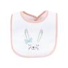 imageHudson Baby Unisex Baby Cotton Terry Drooler Bibs with Fiber Filling Girl Fox One SizeBunny