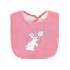 imageHudson Baby Unisex Baby Cotton Terry Drooler Bibs with Fiber Filling Girl Fox One SizeBunny